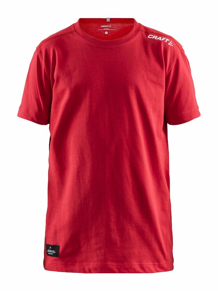 Craft - Community Mix SS Tee Jr Bright Red 146/152