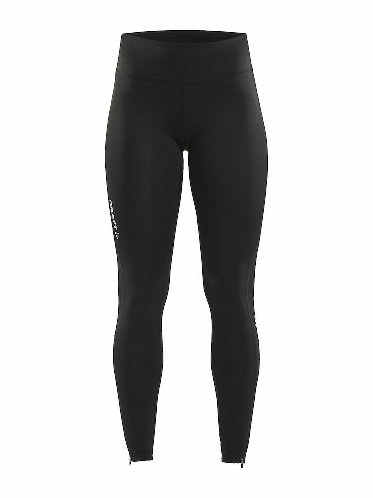 Craft - Rush Zip Tights  W Black/Black XXL