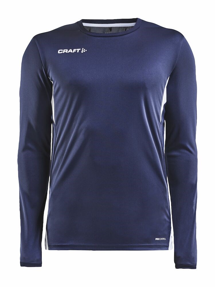 Craft - PRO Control Impact LS Tee M Navy/White M