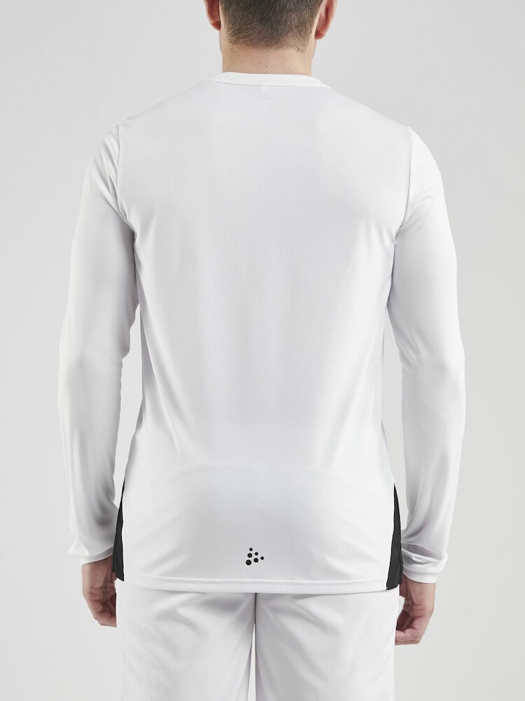 Craft - PRO Control Impact LS Tee M White/Black M