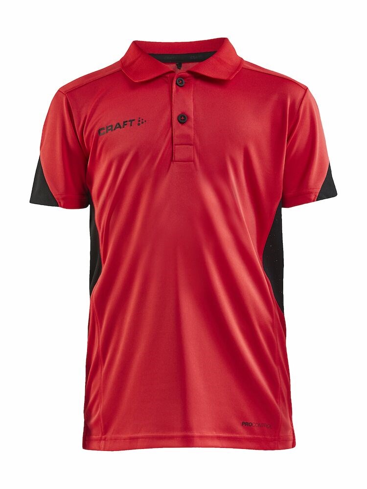 Craft - Pro Control Impact Polo Jr Bright Red/Black 122/128