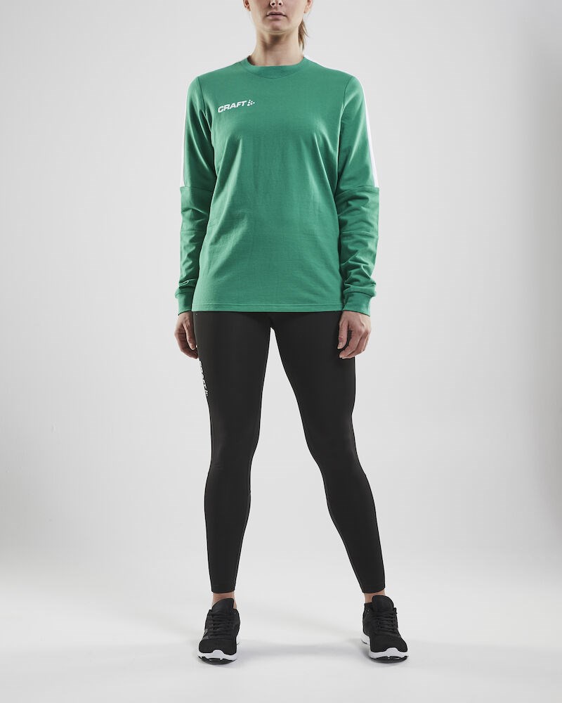 Craft - Progress GK Sweatshirt W Team Green/White M