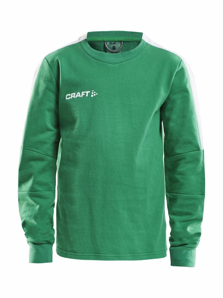 Craft - Progress GK Sweatshirt Jr Team Green/White 134/140