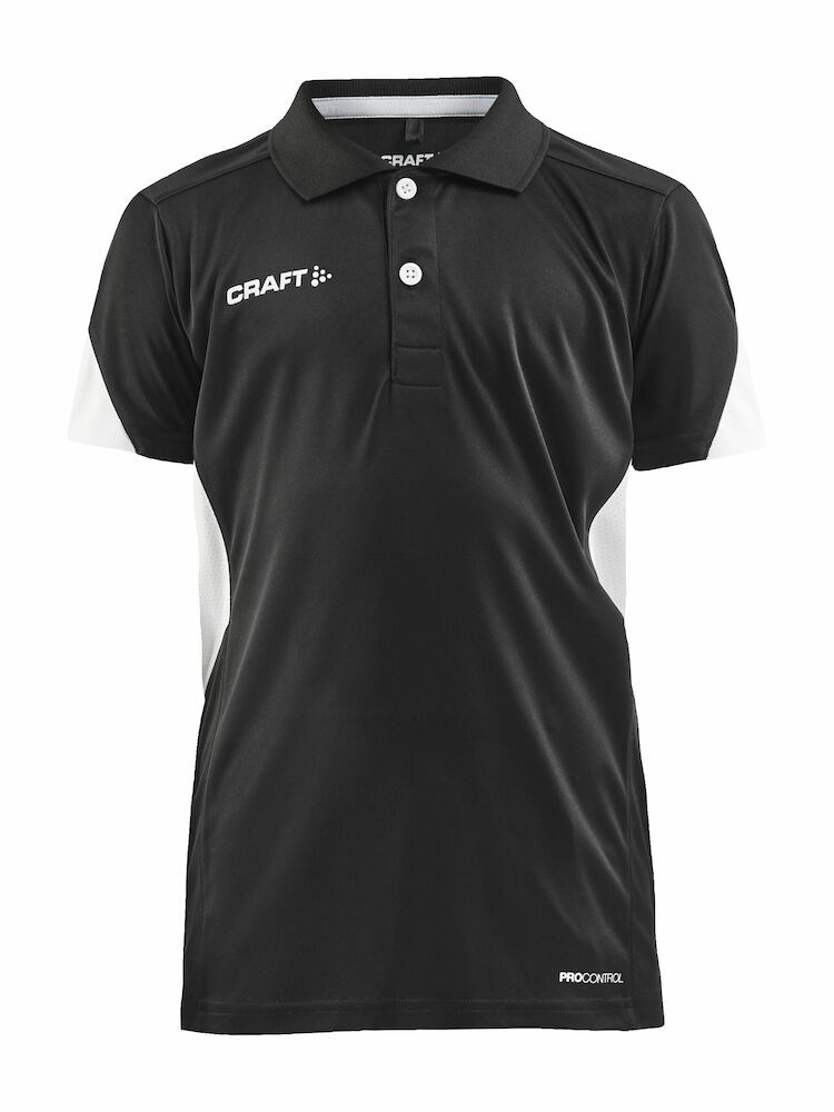 Craft - Pro Control Impact Polo Jr Black/White 158/164