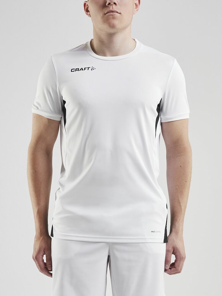 Craft - PRO Control Impact SS Tee M White/Black S