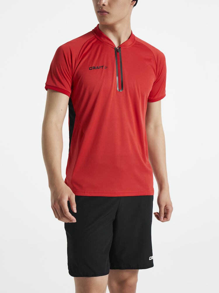 Craft - PRO Control Impact Polo M Bright Red/Black XXL