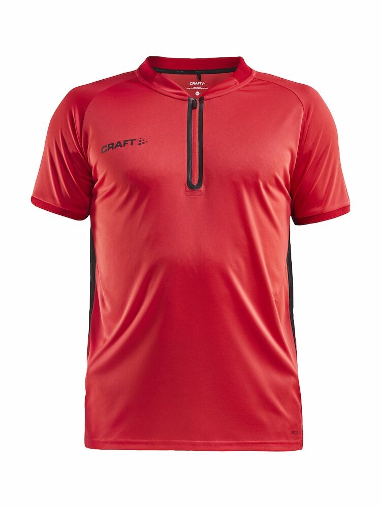 Craft - PRO Control Impact Polo M Bright Red/Black 3XL