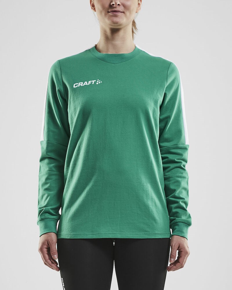 Craft - Progress GK Sweatshirt W Team Green/White M