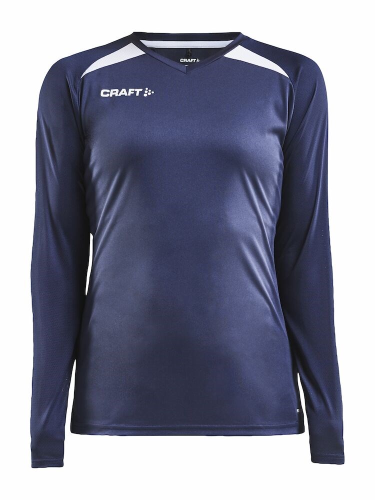 Craft - PRO Control Impact LS Tee W Navy/White XXL