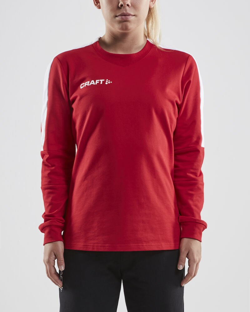 Craft - Progress GK Sweatshirt W Bright Red/White M