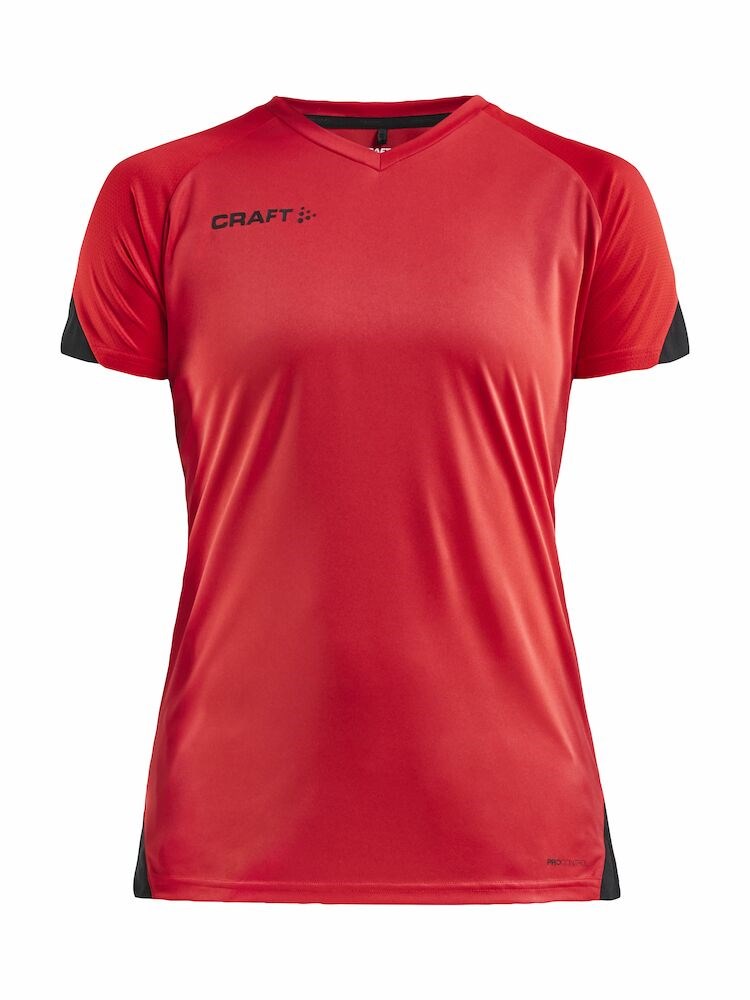 Craft - PRO Control Impact SS Tee W Bright Red/Black XL