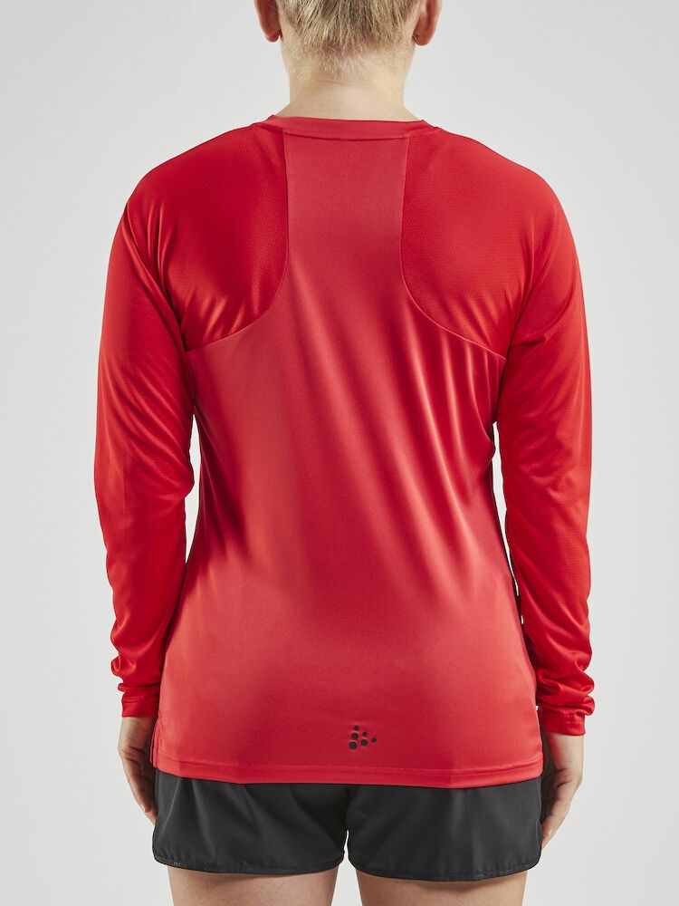 Craft - PRO Control Impact LS Tee W Bright Red/Black XL