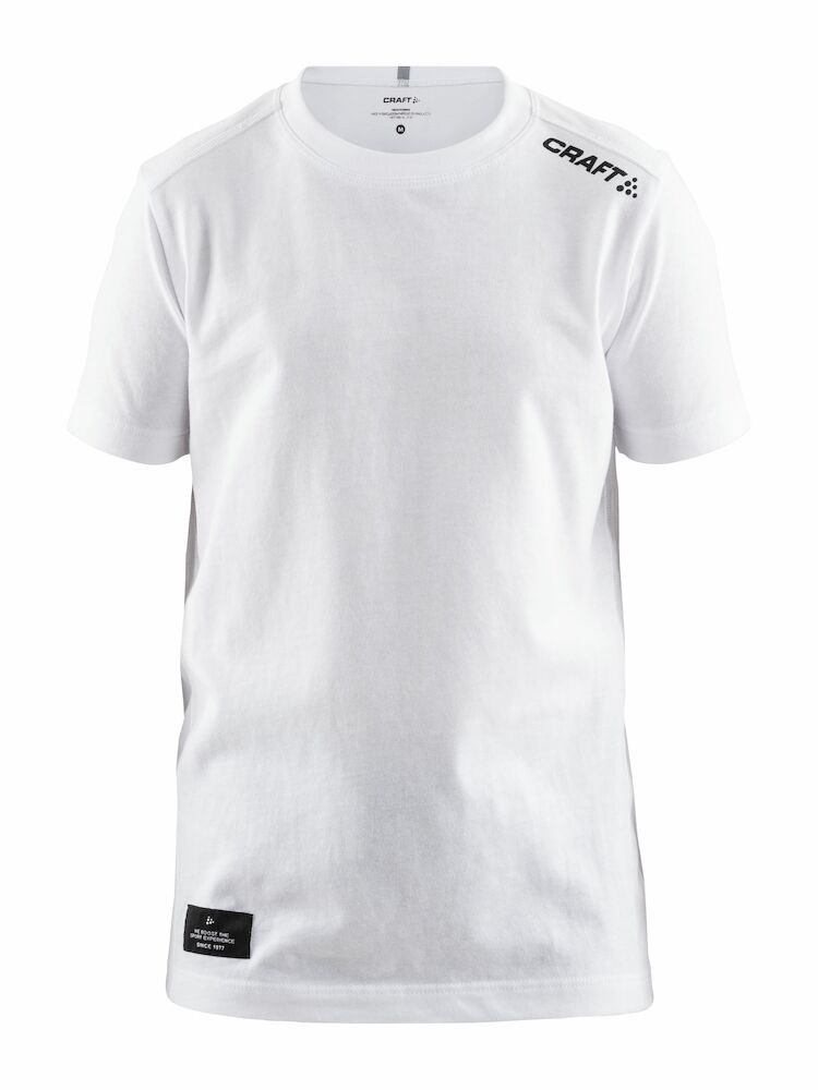 Craft - Community Mix SS Tee Jr White 146/152